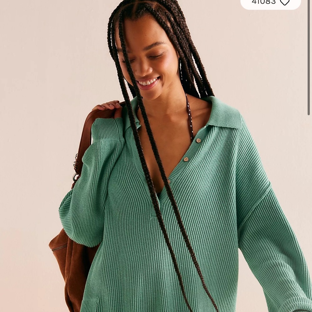 Free People Picnic Sweater Romper NWT